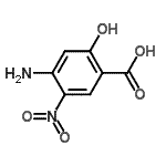 CAS#: 197584-93-3， 4-Amino-2-Hydroxy-5-Nitrobenzoic Acid