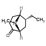 CAS#: 197588-51-5， (1R,5R,6R)-6-Ethyl-8-Methyl-8-Azabicyclo[3.2.1]Octan-2-One