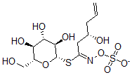 CAS#: 19764-03-5， (2R,3R,4S,5R,6S)-3,4,5-Trihydroxy-2-(Hydroxymethyl)-6-[C-[(2S)-2-Hydroxypent-4-Enyl]-N-Sulfonatooxy-Carbonimidoyl]Sulfanyl-Oxane