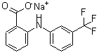 CAS 登录号：1977-00-0， 2-[[3-(三氟甲基)苯基]氨基]苯甲酸钠