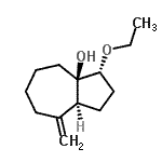 CAS#: 197715-76-7， (3R,3aR,8aS)-3-Ethoxy-8-Methyleneoctahydro-3A(1H)-Azulenol