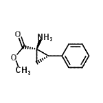 CAS#: 197778-15-7， Methyl (1R,2S)-1-Amino-2-Phenylcyclopropanecarboxylate