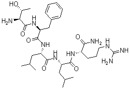 CAS#: 197794-83-5， L-Threonyl-L-Phenylalanyl-L-Leucyl-L-Leucyl-L-Argininamide