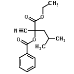 CAS#: 19788-61-5， 2-Cyano-1-Ethoxy-4-Methyl-1-Oxo-2-Pentanyl Benzoate
