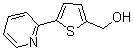 结构式 CAS# 197899-76-6, 5-(2-吡啶基)-2-噻吩甲醇