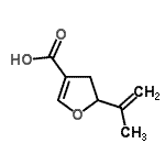 CAS#: 198023-66-4， 5-Isopropenyl-4,5-Dihydro-3-Furancarboxylic Acid
