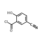 CAS#: 198025-65-9， 5-Cyano-2-Hydroxybenzoyl Chloride