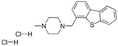 CAS#: 19805-67-5， 1-(Dibenzothiophen-4-Ylmethyl)-4-Methyl-Piperazine Dihydrochloride