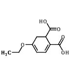 CAS#: 198068-35-8， 5-Ethoxy-2,4-Cyclohexadiene-1,2-Dicarboxylic Acid