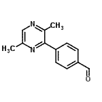 CAS#: 198084-10-5， 4-(3,6-Dimethyl-2-Pyrazinyl)Benzaldehyde