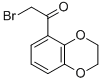 structure of CAS# 19815-97-5, 2-Bromo-1-(2,3-Dihydro-1,4-Benzodioxin-5-Yl)-1-Ethanone;5-(Bromoacetyl)-1,4-Benzodioxane, 2-Bromo-1-(2,3-Dihydro-1,4-Benzodioxin-5-Yl)Ethan-1-One;2-Bromo-1-(2,3-Dihydrobenzo[B][1,4]Dioxin-5-Yl)Ethanone;2-BROMO-1-(2,3-DIHYDRO-1,4-BENZODIOXIN-5-YL)-1-ETHANONE