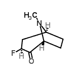 CAS#: 198208-50-3， (1R,3S,5S)-3-Fluoro-8-Methyl-8-Azabicyclo[3.2.1]Octan-2-One
