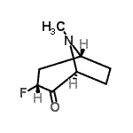 CAS#: 198208-51-4， (1R,3R,5S)-3-Fluoro-8-Methyl-8-Azabicyclo[3.2.1]Octan-4-One