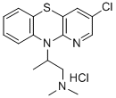 CAS#: 19824-94-3， 2-(3-Chloropyrido[3,2-b][1,4]benzothiazin-10-yl)propyl-dimethyl-amine hydrochloride