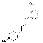 CAS#: 198271-58-8， 3-[3-(4-Methyl-1-Piperazinyl)Propoxy]Benzaldehyde
