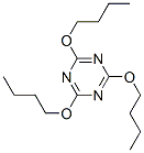 CAS#: 19837-00-4， 2,4,6-Tri(Butyloxy)-1,3,5-Triazine
