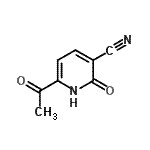 CAS#: 19841-84-0， 6-Acetyl-2-Oxo-1,2-Dihydro-3-Pyridinecarbonitrile