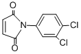 structure of CAS# 19844-27-0, 1-(3,4-Dichlorophenyl)-1H-Pyrrole-2,5-Dione;1-(3,4-Dichlorophenyl)-3-Pyrroline-2,5-Quinone;Zinc00096627;Sbb000817