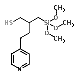 CAS#: 198567-47-4， 4-(4-Pyridinyl)-2-[(Trimethoxysilyl)Methyl]-1-Butanethiol