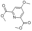 structure of CAS# 19872-93-6, Dimethyl 4-Methoxy-2,6-Pyridinedicarboxylate;4-Methoxypyridine-2,6-Dicarboxylic Acid Dimethyl Ester;Nsc116362;2,6-Pyridinedicarboxylic Acid, 4-Methoxy-, Dimethyl Ester
