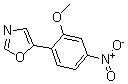 CAS#: 198821-78-2， 5-(2-Methoxy-4-Nitrophenyl)-Oxazole