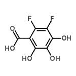 CAS#: 198832-22-3， 2,3-Difluoro-4,5,6-trihydroxybenzoic acid