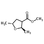 CAS#: 198959-66-9， Methyl (2R,5R)-2,5-Dimethyltetrahydro-3-Furancarboxylate