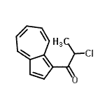 CAS#: 198963-40-5， 1-(1-Azulenyl)-2-Chloro-1-Propanone