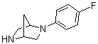 CAS#: 198988-90-8， 2-(4-Fluorophenyl)-2,5-Diazabicyclo[2.2.1]Heptane