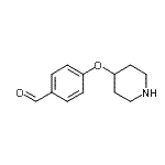 CAS#: 199103-27-0， 4-(4-Piperidinyloxy)Benzaldehyde