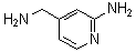 结构式 CAS# 199296-51-0, 2-氨基-4-吡啶甲胺