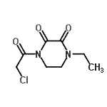 CAS#: 199387-10-5， 1-(Chloroacetyl)-4-Ethyl-2,3-Piperazinedione