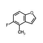 CAS#: 199391-66-7， 5-Fluoro-4-Methyl-1-Benzofuran