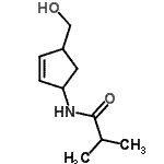 CAS#: 199395-85-2， N-[4-(Hydroxymethyl)-2-Cyclopenten-1-Yl]-2-Methylpropanamide