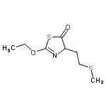 CAS#: 199447-25-1， 2-Ethoxy-4-[2-(Methylsulfanyl)Ethyl]-1,3-Thiazol-5(4H)-One