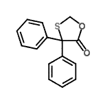 CAS#: 19962-73-3， 4,4-Diphenyl-1,3-Oxathiolan-5-One