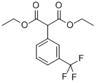 结构式 CAS# 1997-28-0, 2-[3-(三氟甲基)苯基]-丙二酸二乙酯