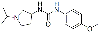 CAS#: 19996-76-0， 1-(1-Isopropyl-3-Pyrrolidinyl)-3-(P-Methoxyphenyl)Urea