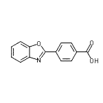 CAS 登录号：20000-54-8， 4-(1,3-苯并恶唑-2-基)苯甲酸