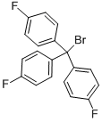 structure of CAS# 200004-38-2, 1,1',1''-(Bromomethylidyne)Tris[4-Fluoro-Benzene];4,4,4''-TRIFLUOROTRITYL BROMIDE 96+%;TRIS(4-FLUOROPHENYL)METHYL BROMIDE;4,4',4''-TRIFLUOROTRITYL BROMIDE
