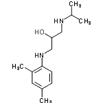 CAS#: 20013-91-6， 1-[(2,4-Dimethylphenyl)Amino]-3-(Isopropylamino)-2-Propanol