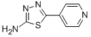 CAS 登录号：2002-04-2， 5-吡啶-4-基-1,3,4-噻二唑-2-胺