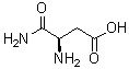 结构式 CAS# 200260-37-3, (3R)-3,4-二氨基-4-氧代-丁酸