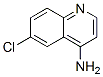 structure of CAS# 20028-60-8, 6-Chloro-4-Quinolinamine