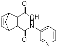 CAS#: 200431-54-5， 3-(3-Pyridinylcarbamoyl)Bicyclo[2.2.1]Hept-5-Ene-2-Carboxylic Acid