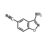 CAS#: 201157-76-8， 3-Amino-1,2-Benzoxazole-5-Carbonitrile