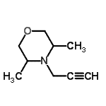 CAS 登录号：201161-75-3， 3,5-二甲基-4-(2-丙炔-1-基)吗啉
