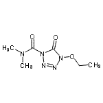 CAS#: 201291-20-5， 4-Ethoxy-N,N-Dimethyl-5-Oxo-4,5-Dihydro-1H-Tetrazole-1-Carboxamide