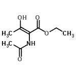 CAS#: 201298-34-2， Ethyl (2E)-2-Acetamido-3-Hydroxy-2-Butenoate