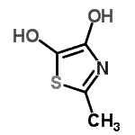 CAS#: 201480-62-8， 2-Methyl-1,3-Thiazole-4,5-Diol